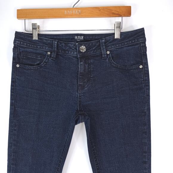 a.n.a A New Approach Jeans Womens 29/6P Petite (31x21.5) Crop Capri Stretch - Picture 3 of 10